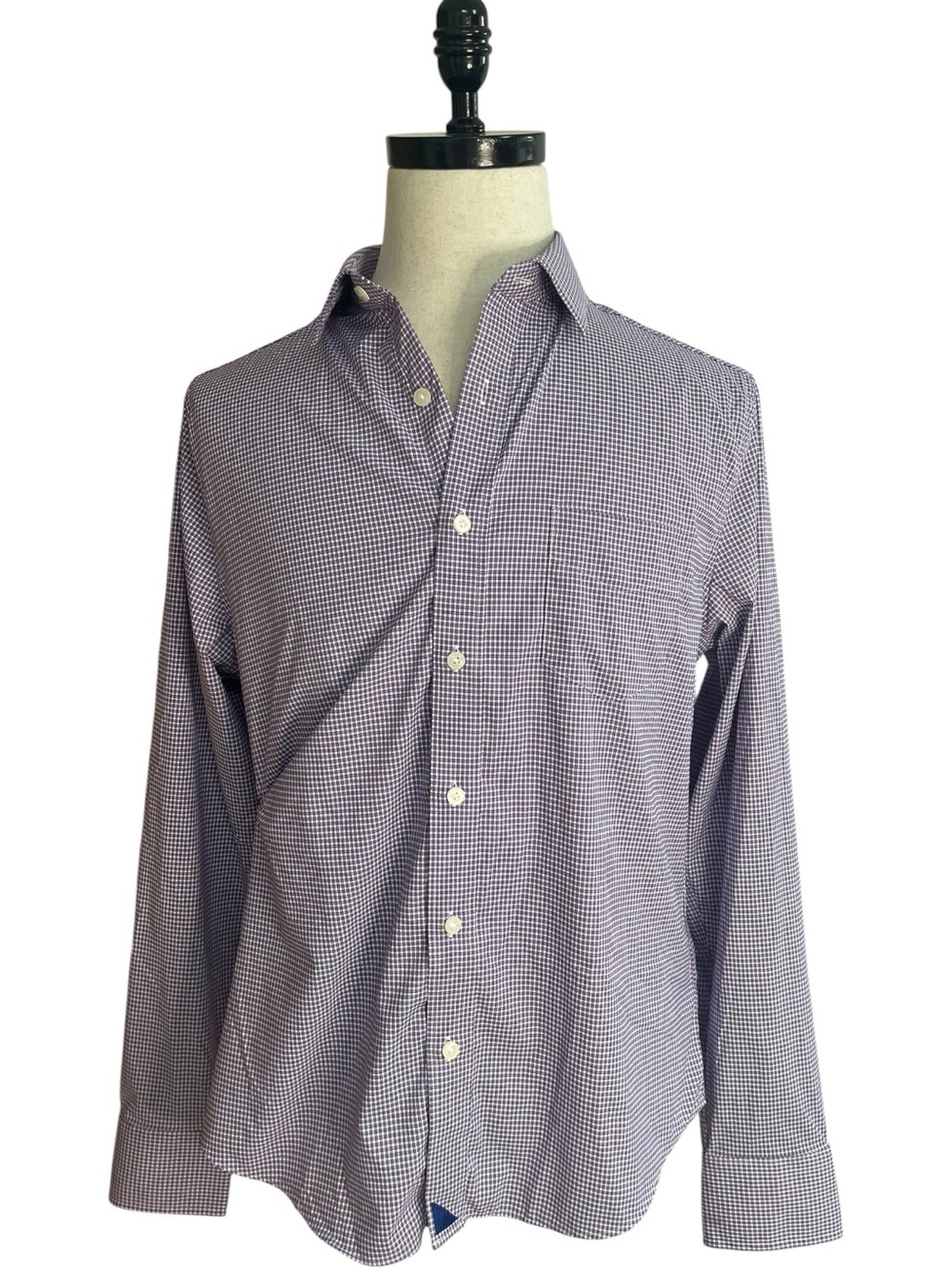 UNTUCKit LaFior Performance Slim Fit Button Down Shirt Purple